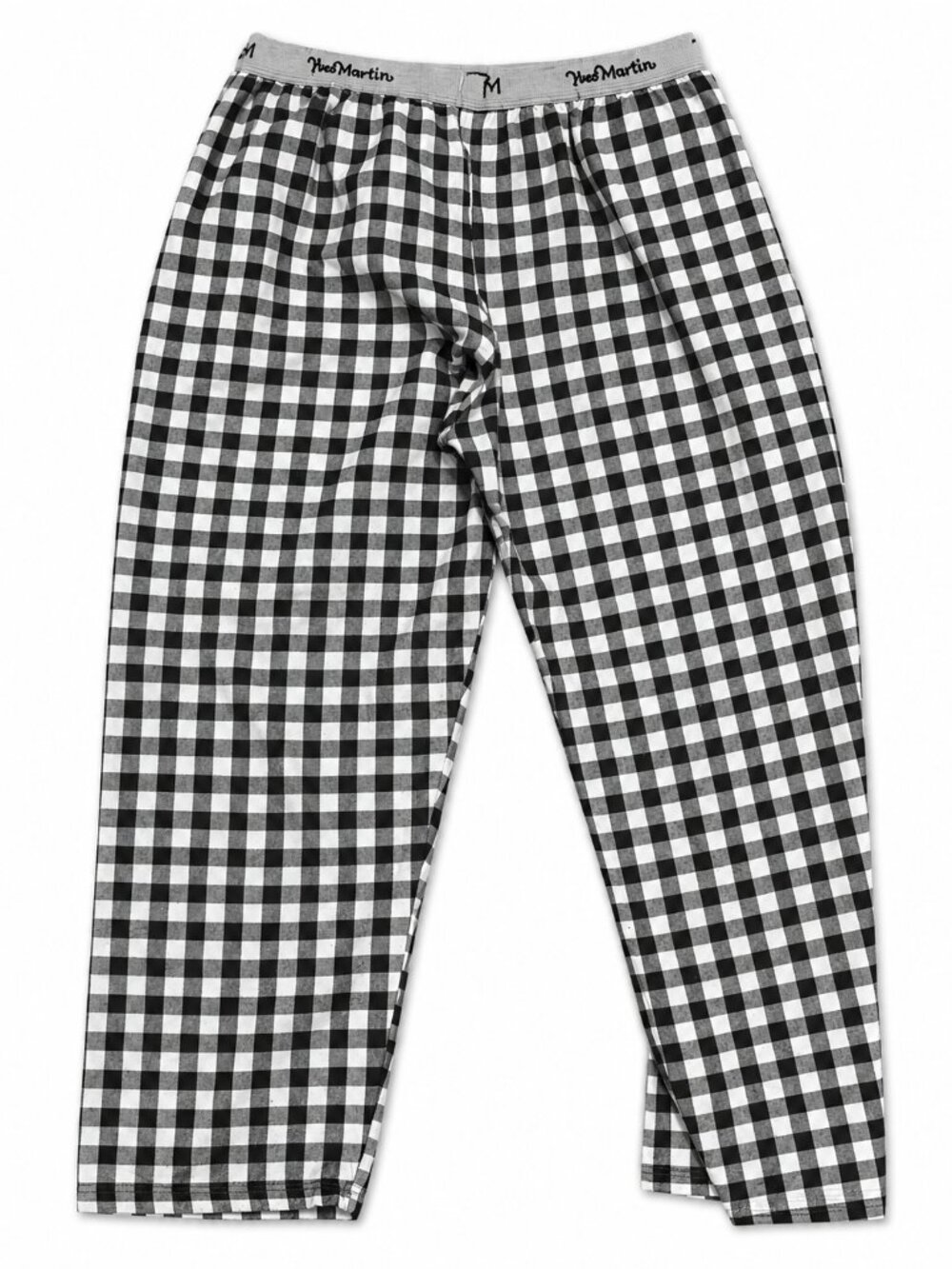 Black and White Check Pants